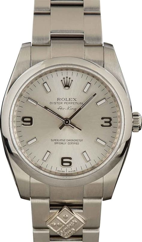 used rolex air king 114200.